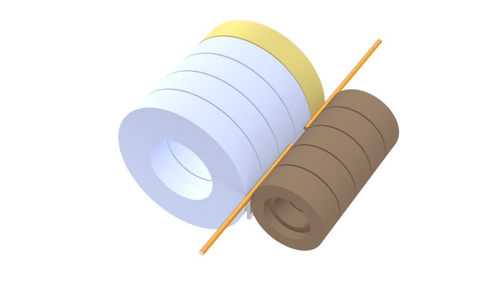 Application graphic of machining a gear rack casing