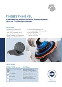 Titelfoto Produktflyer Hermes FineNet FN 915 VEL